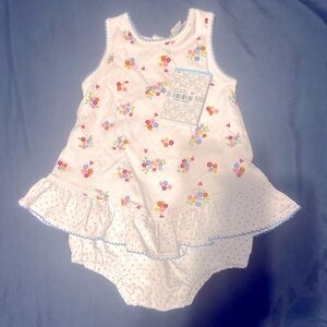 NWT Kissy Kissy floral bubble dress 6-9 months